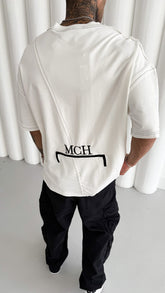 TRICOU PREMIUM ALB "CROSSCUT"